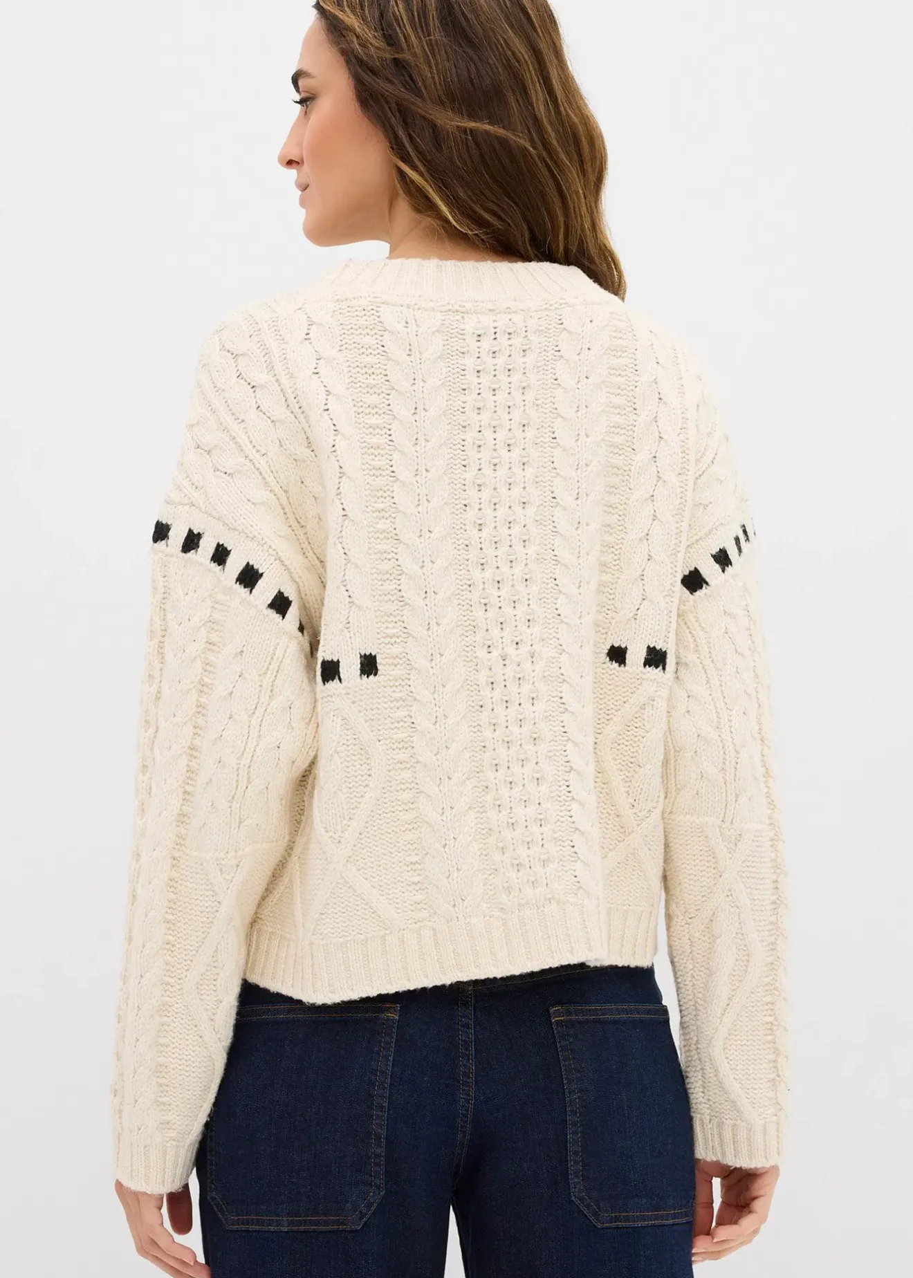 bonprix Pull en grosse maille torsadée|Femme Maille|Pulls & Gilets