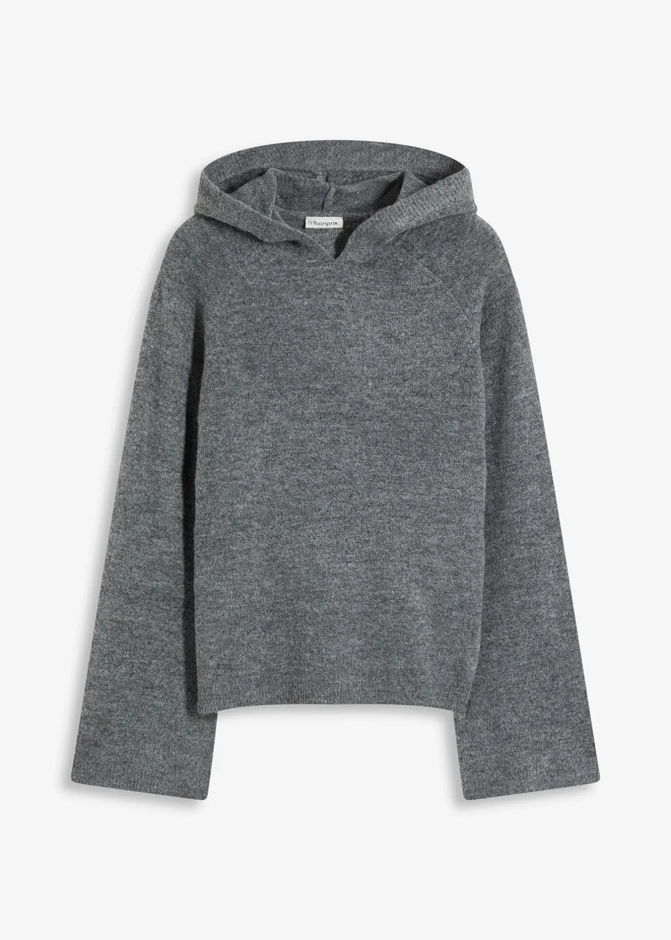 bonprix Pull en maille à capuche|Femme Maille|Pulls & Gilets