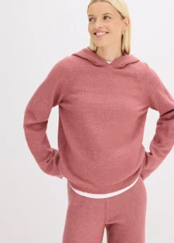 Femme bonprix Maille|Pulls & Gilets|Pull en maille à capuche