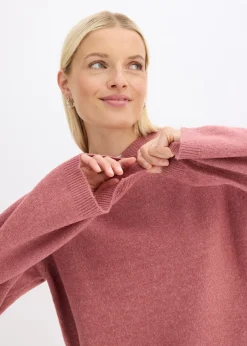 Femme bonprix Maille|Pulls & Gilets|Pull en maille à capuche