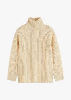 bonprix Pull en maille à col roulé|Femme Maille|Pulls & Gilets