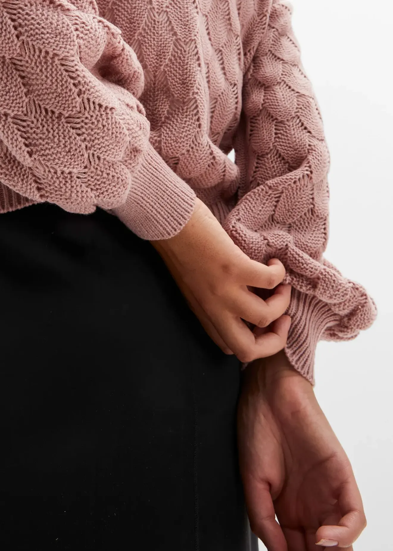 bonprix Pull en maille ajourée|Femme Maille|Pulls & Gilets