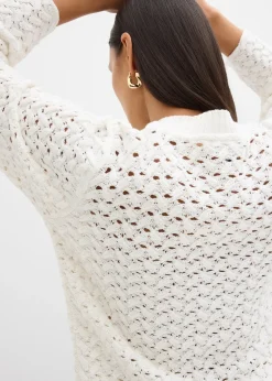 Femme bonprix Maille|Pulls & Gilets|Pull en maille ajourée