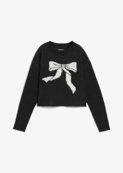 bonprix Pull en maille avec nœud|Femme Maille|Pulls & Gilets