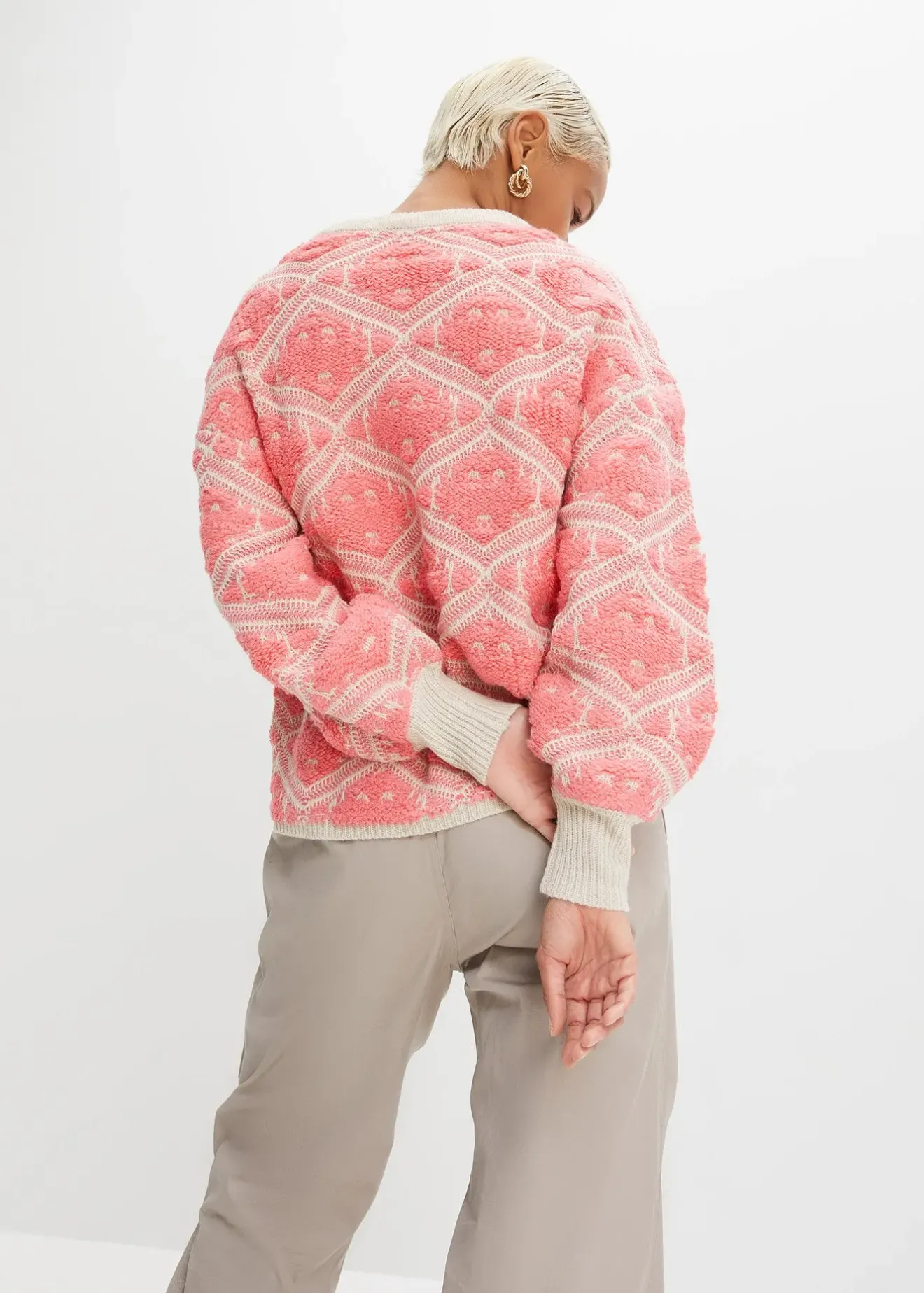 Femme bonprix Maille|Pulls & Gilets|Pull en maille boxy