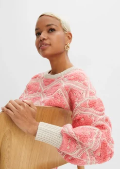 Femme bonprix Maille|Pulls & Gilets|Pull en maille boxy