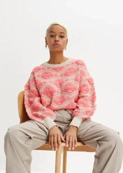 Femme bonprix Maille|Pulls & Gilets|Pull en maille boxy