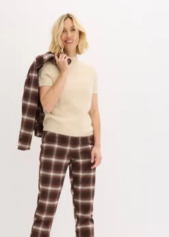 Femme bonprix Maille|Pulls & Gilets|Pull en maille poilue