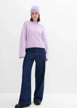 Femme bonprix Maille|Pulls & Gilets|Pull en maille torsadée