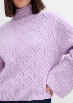 Femme bonprix Maille|Pulls & Gilets|Pull en maille torsadée