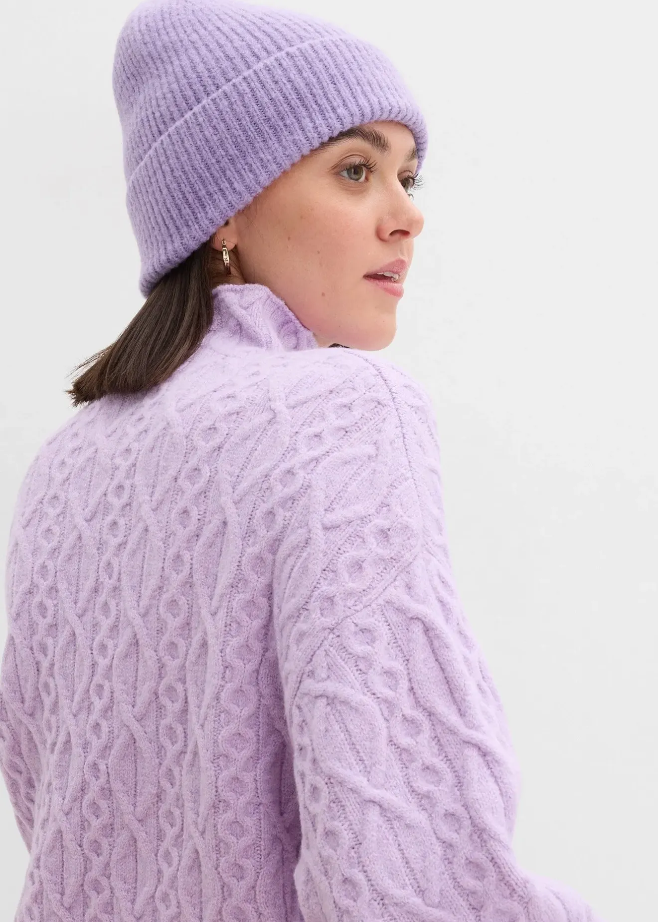 Femme bonprix Maille|Pulls & Gilets|Pull en maille torsadée