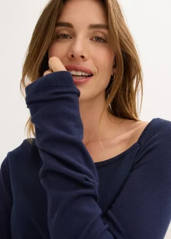 Femme bonprix Maille|Pulls & Gilets|Pull fluide en viscose majoritaire