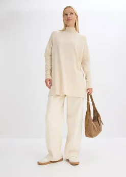 Femme bonprix Maille|Pulls & Gilets|Pull forme cape en viscose mélangée