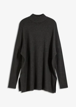 Femme bonprix Maille|Pulls & Gilets|Pull forme cape en viscose mélangée