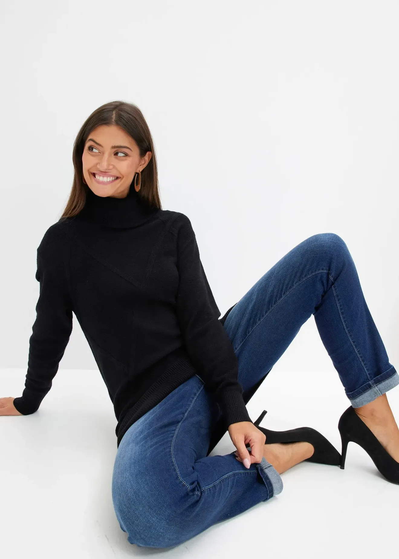 Femme bonprix Maille|Pulls & Gilets|Pull long