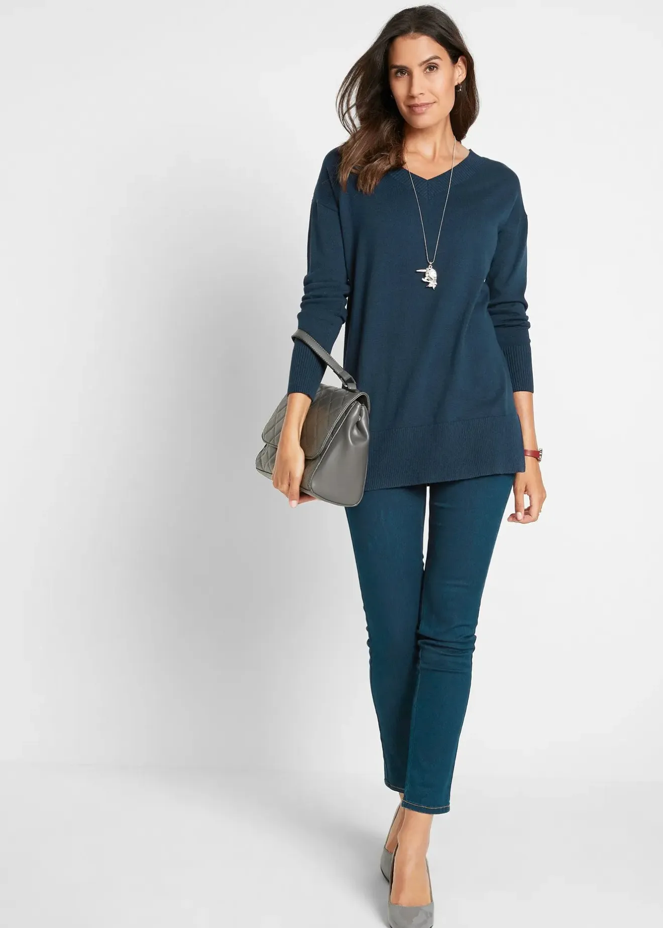 Femme bonprix Maille|Pulls & Gilets|Pull long