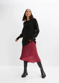 Femme bonprix Maille|Pulls & Gilets|Pull long à boutons