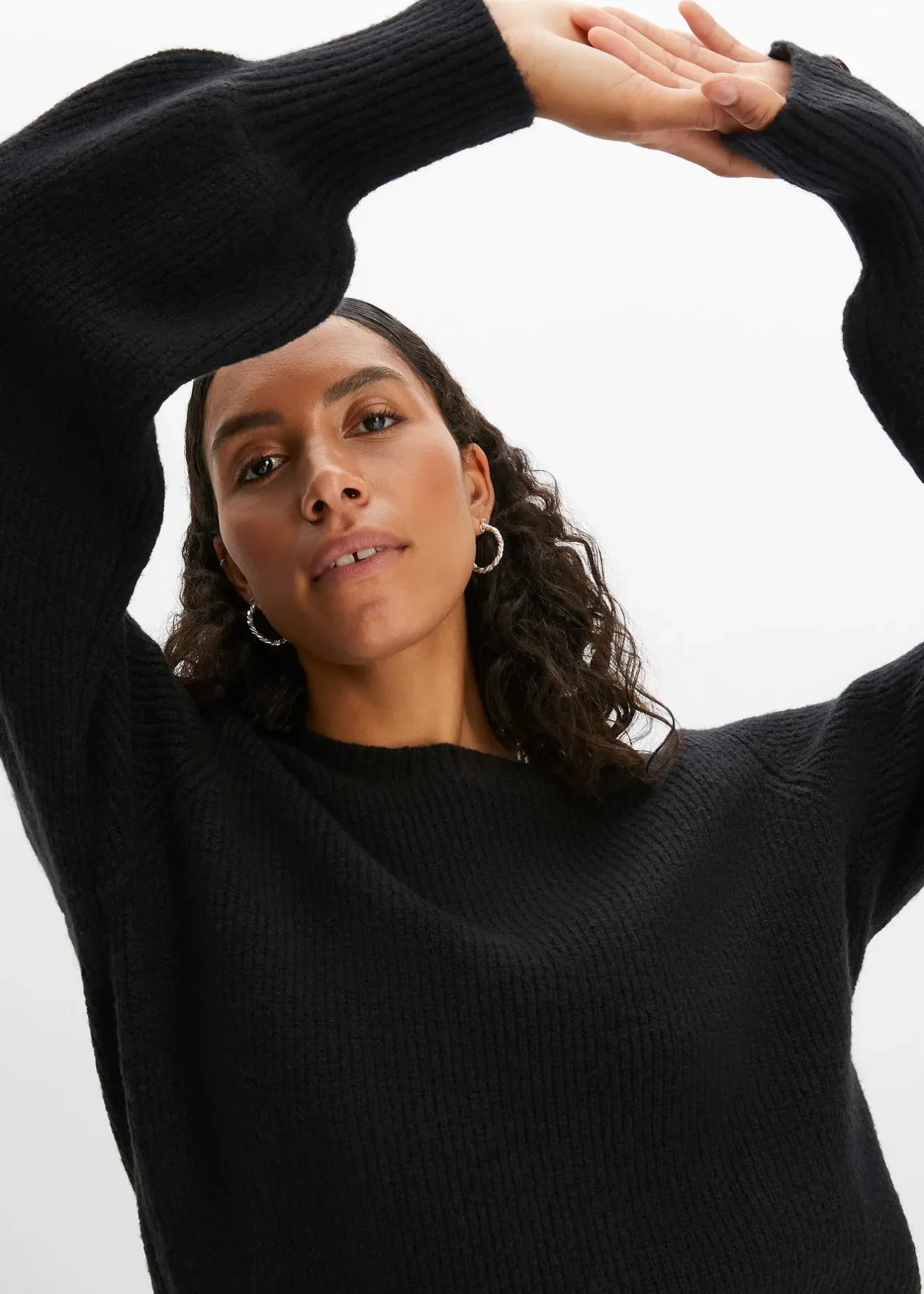 Femme bonprix Maille|Pulls & Gilets|Pull long à boutons