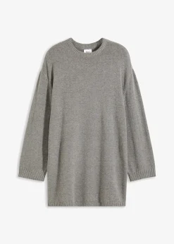 Femme bonprix Maille|Pulls & Gilets|Pull long en fine maille fendu sur les côtés