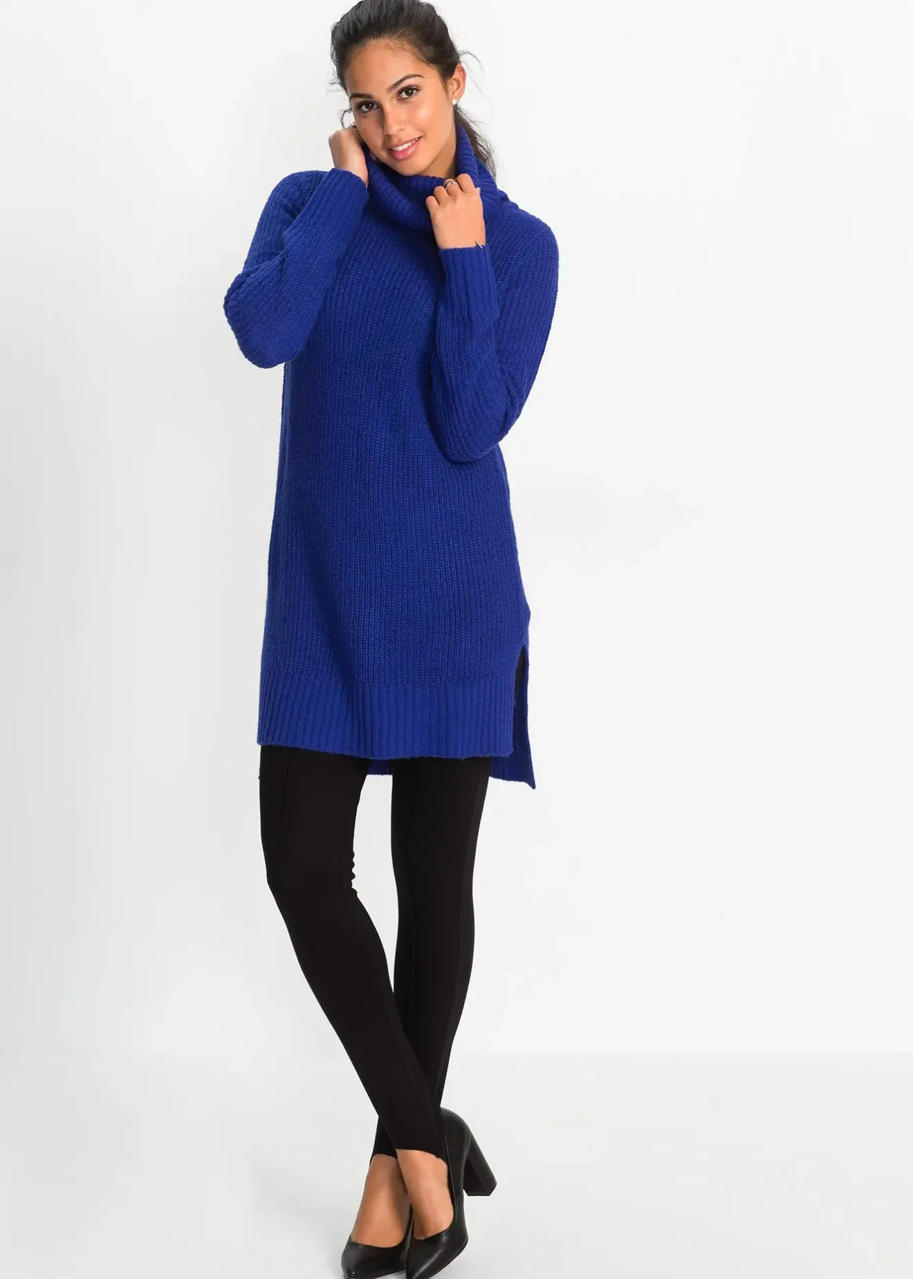 Femme bonprix Maille|Pulls & Gilets|Pull long en maille