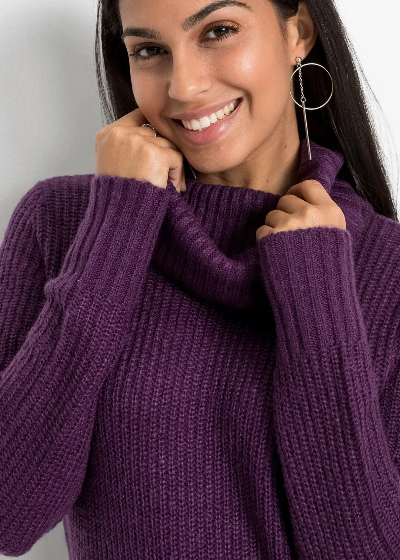 bonprix Pull long en maille|Femme Maille|Pulls & Gilets