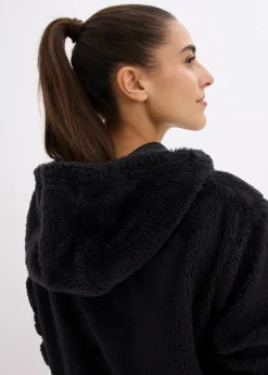 bonprix Pull long en polaire douce, oversize|Femme Homewear|Sous-Vêtements Sport