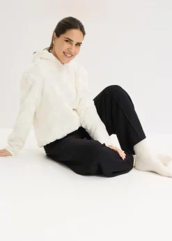 Femme bonprix Homewear|Lingerie Nuit|Pull long oversize à motif cœurs