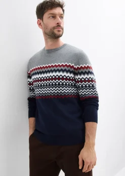 bonprix Pull norvégien|Homme Pulls & Gilets