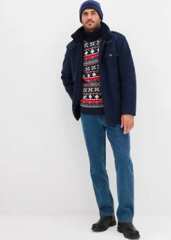 Homme bonprix Pulls & Gilets|Pull norvégien à col roulé