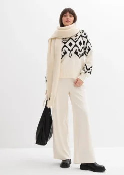 Femme bonprix Maille|Pulls & Gilets|Pull norvégien oversize