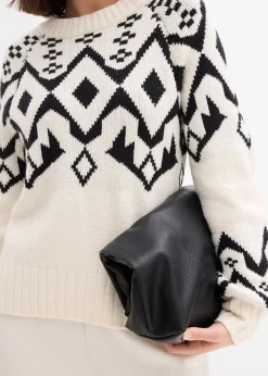 Femme bonprix Maille|Pulls & Gilets|Pull norvégien oversize