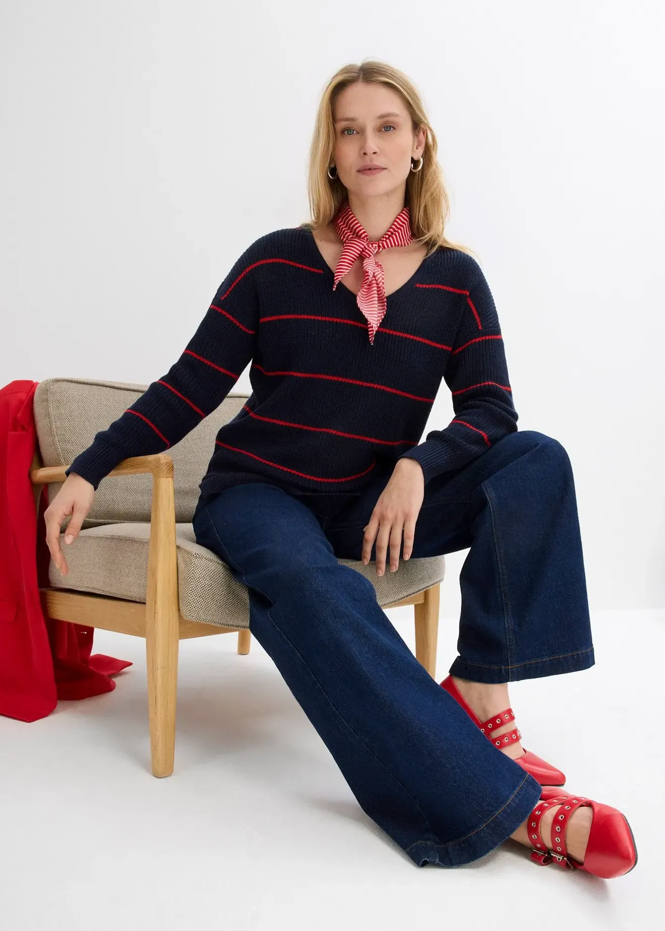 Femme bonprix Maille|Pulls & Gilets|Pull oversize