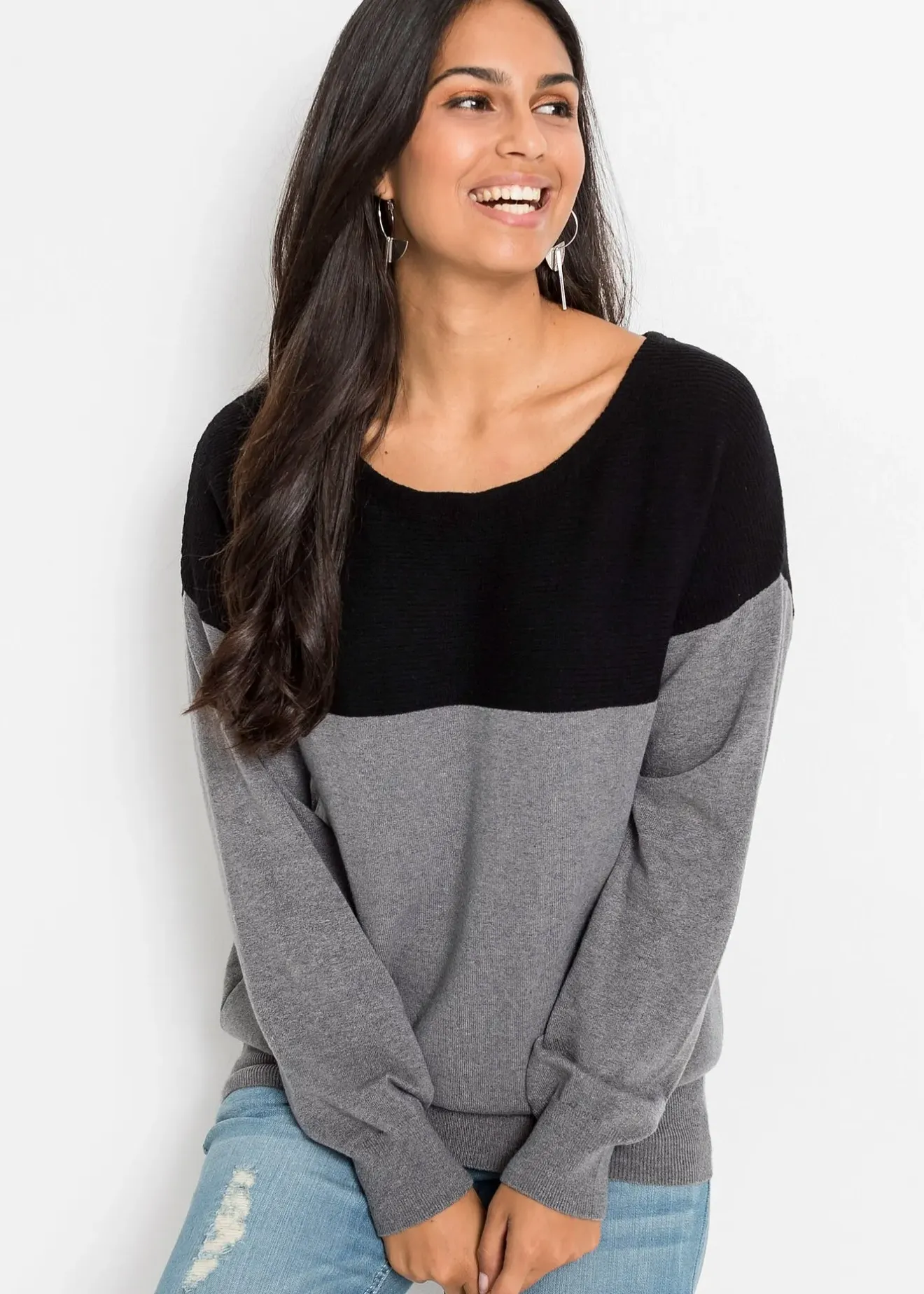 Femme bonprix Maille|Pulls & Gilets|Pull oversize