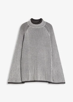 Femme bonprix Maille|Pulls & Gilets|Pull oversize à col montant