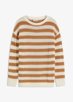 Femme bonprix Maille|Pulls & Gilets|Pull oversize 100% coton