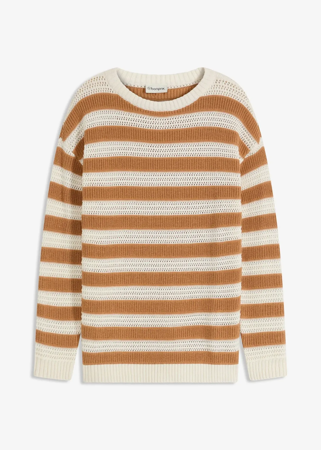 Femme bonprix Maille|Pulls & Gilets|Pull oversize 100% coton