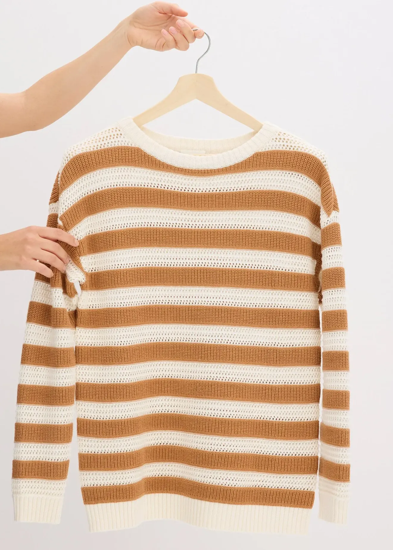 Femme bonprix Maille|Pulls & Gilets|Pull oversize 100% coton