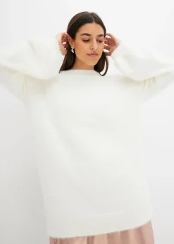 bonprix Pull oversize à décolleté profond dans le dos|Femme Maille|Pulls & Gilets