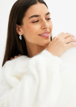 bonprix Pull oversize à décolleté profond dans le dos|Femme Maille|Pulls & Gilets