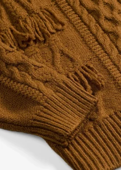 Femme bonprix Maille|Pulls & Gilets|Pull oversize à franges