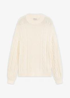 Femme bonprix Maille|Pulls & Gilets|Pull oversize à motif torsadé