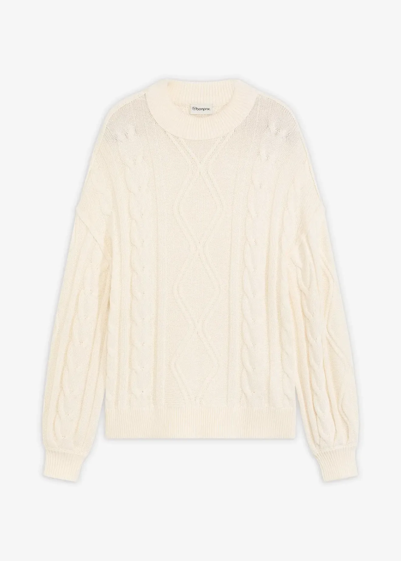 Femme bonprix Maille|Pulls & Gilets|Pull oversize à motif torsadé