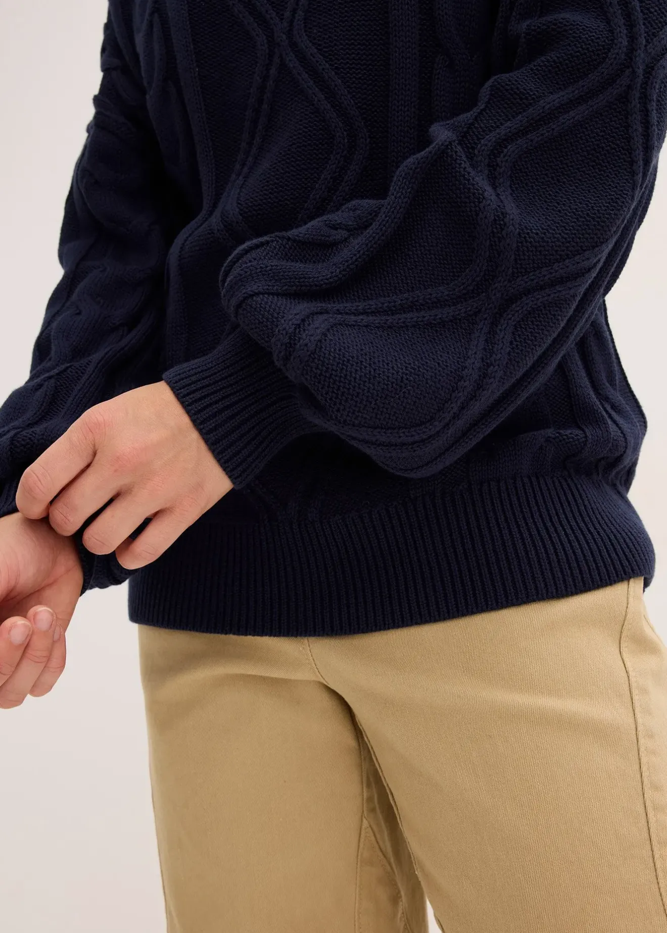 bonprix Pull oversize à motif torsadé|Femme Maille|Pulls & Gilets