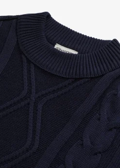 bonprix Pull oversize à motif torsadé|Femme Maille|Pulls & Gilets