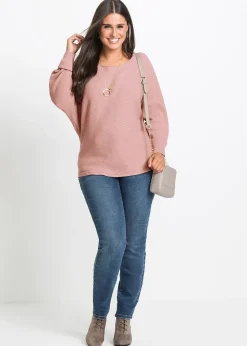 Femme bonprix Maille|Pulls & Gilets|Pull oversize côtelé