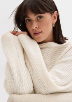 bonprix Pull oversize côtelé|Femme Pulls & Gilets|Maille