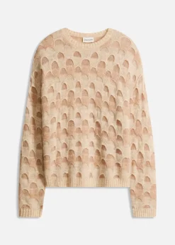 Femme bonprix Maille|Pulls & Gilets|Pull oversize en doux mélange laine et alpaga