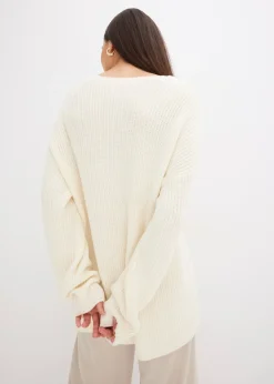 bonprix Pull oversize en laine mélangée|Femme Maille|Pulls & Gilets