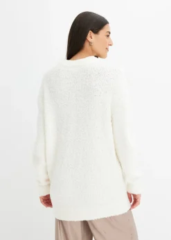 Femme bonprix Maille|Pulls & Gilets|Pull oversize en maille bouclette