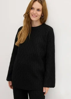 Femme bonprix Maille|Pulls & Gilets|Pull oversize en maille torsadée